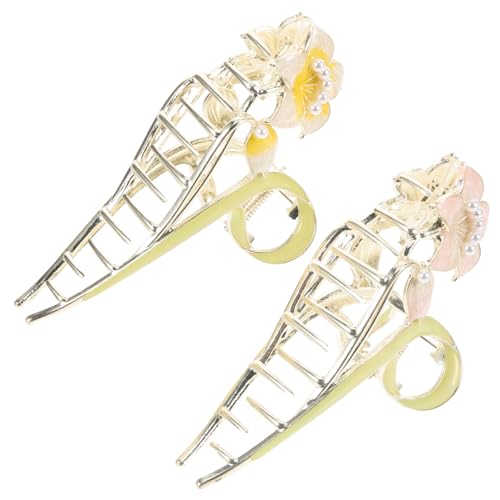WRITWAA 2stücke Große Metall-haarklammern Mit Blumenmotiv Rutschfeste Damen-haarspangen Lilien-blumen-haarklammern Für Dünnes Und Dickes Haar WRITWAA 2stücke Große Metall-haarklammern Mit Blumenmotiv Rutschfeste Damen-haarspangen Lilien-blumen-haarklammern Für Dünnes Und Dickes Haar von WRITWAA