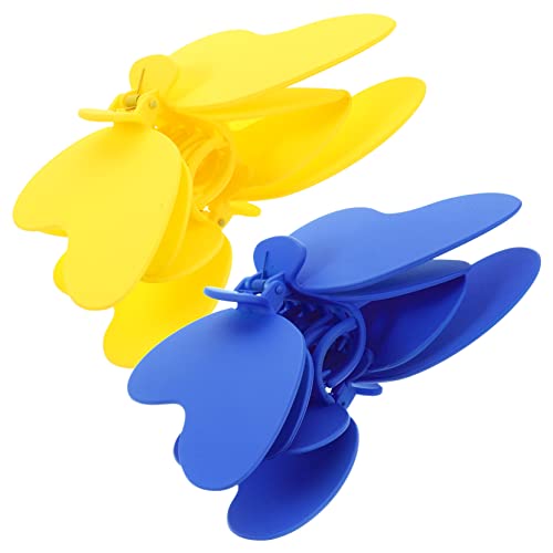 WRITWAA 2stücke Haar-schmetterlingsclips Für Frauen Große Haarspangen Aus Hochwertigem Material Einfache Haarklammern Für Langes Haar Modischer Haarschmuck Für Festive Anlässe von WRITWAA