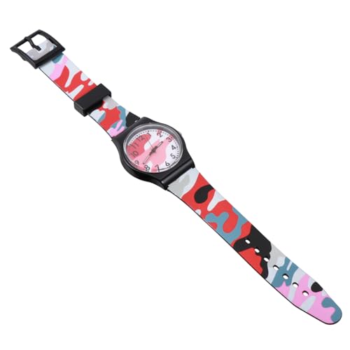WRITWAA 2stücke Hübsche Camouflage Kinderuhr Robuste Analog-digital Armbanduhr Für Mädchen Und Jungen Für Outdoor-aktivitäten Und Zeitunterricht Niedliche Kinderuhr Im von WRITWAA