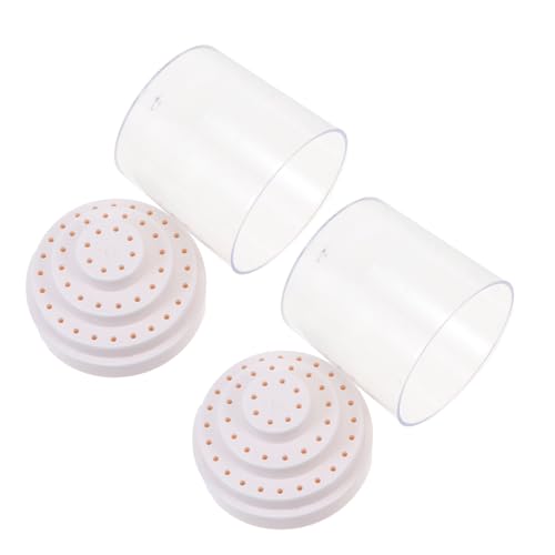 WRITWAA 2stücke Nagelbohrerhalter Fächern Für Schleifköpfe Transparente Aufbewahrungsbox Organizer Für Nägel Und Diy-maniküre Einfache Handhabung Und Schneller Zugriff von WRITWAA