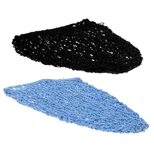 WRITWAA 2stücke Netz Zum Aufstecken Für Lockiges Haar Haarnetze Für Dutts Zum Schlafen Atmungsaktive Haarnetze Mit Elastik Haarabdeckung Zum Schutz Bei Schlaf Mesh-haarnetze Für Frauen von WRITWAA