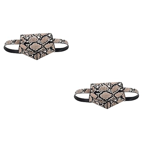 WRITWAA 2stücke Pu Gürteltasche Damen Snake Print Umhängetasche Praktische Crossbody Tasche Für Handy Und Kleine Gegenstände Zum Shoppen Und Reisen Elegantes Design Python- WRITWAA 2stücke Pu Gürteltasche Damen Snake Print Umhängetasche Praktische Crossbody Tasche Für Handy Und Kleine Gegenstände Zum Shoppen Und Reisen Elegantes Design Python- von WRITWAA