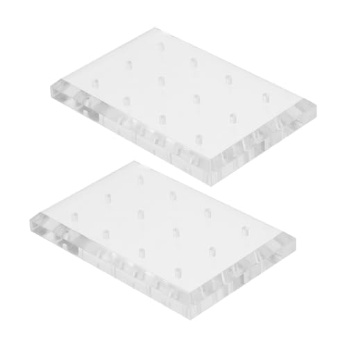 WRITWAA 2stücke Regal Für Nagelbohrerhalter Mit Mehreren Slots Halter Für Maniküre-schleifköpfe Organizer Für Nagelpolierköpfe Schreibtisch Aus Hochwertigem Material von WRITWAA