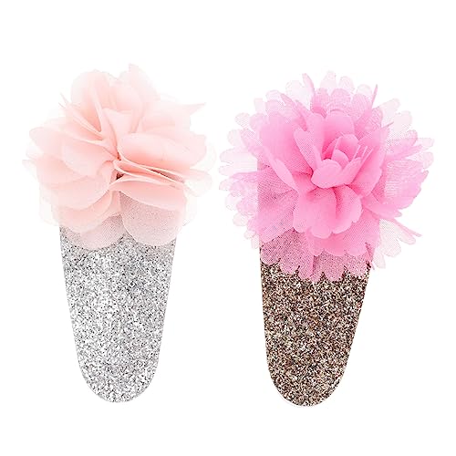 WRITWAA 2stücke Flamingo Haarspange Für Mädchen Entzückendes Modisches Haar-accessoire Rosy Für Alltag Und Festlichkeiten von WRITWAA