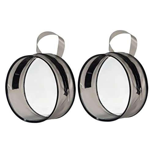 WRITWAA 2stücke Transparente Kosmetiktaschen wasserdichte Make-up Organizer Mit Reißverschluss Für Damen Und Herren Für Reisen Und Täglichen Gebrauch von WRITWAA