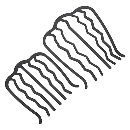 WRITWAA 2stücke U-förmige Haarnadeln Mit Haarseitenkamm Für Frauen Mädchen Haarklammer Partys Hochzeiten Alltag Kopfschmuck Aus Metall von WRITWAA