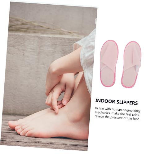 WRITWAA 3 Paare Damen Hausschuhe Anti rutsch Baumwoll pantoffeln Atmungsaktiv Weich Fleece Komfortable Gästehausschuhe Alltag Rutschfeste Slippers Leicht Tragbar von WRITWAA