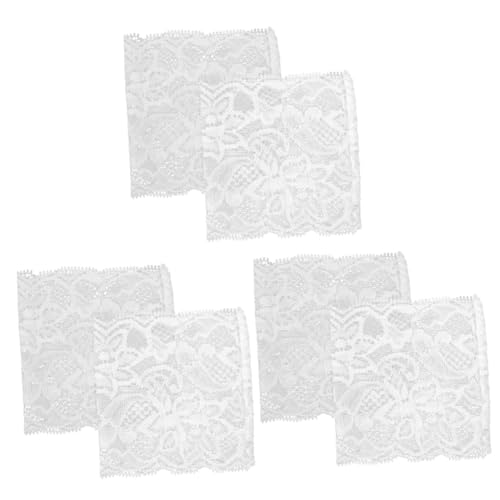 WRITWAA 3paare Lace Armstulpen Für Damen Atmungsaktive Handgelenkärmel Elastische Spitzenärmel Für Hochzeiten Partys Und Alltag Eleganter Schutz Für Tattoos Und Narben Lang von WRITWAA