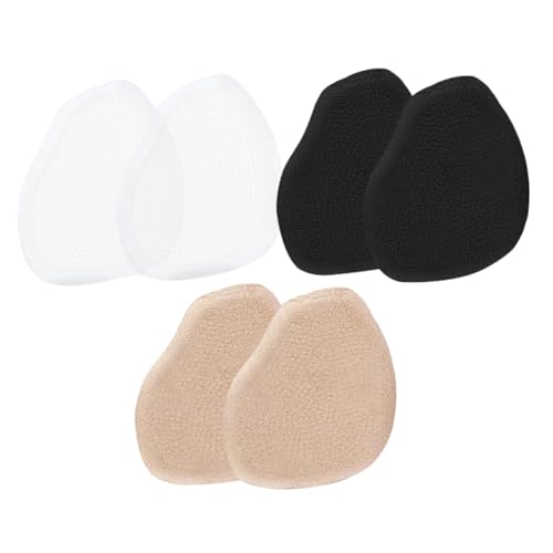 WRITWAA 3 Paare Vorderfußpolster Komfortabel Damenschuhe Schuhpolster Kissen Kleid Sohlen Für Füße Pads Hoch Fersenpolster Fußpolster Für Absätze Unterlage Einsätze Jp Samt WRITWAA 3 Paare Vorderfußpolster Komfortabel Damenschuhe Schuhpolster Kissen Kleid Sohlen Für Füße Pads Hoch Fersenpolster Fußpolster Für Absätze Unterlage Einsätze Jp Samt von WRITWAA