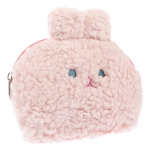 WRITWAA 3stücke Kleiner Kaninchen Geldbeutel Niedliche Münztasche Für Damen Tragbare Kosmetiktasche Für Schlüssel Geld Und Kleine Accessoires Für Alltag von WRITWAA
