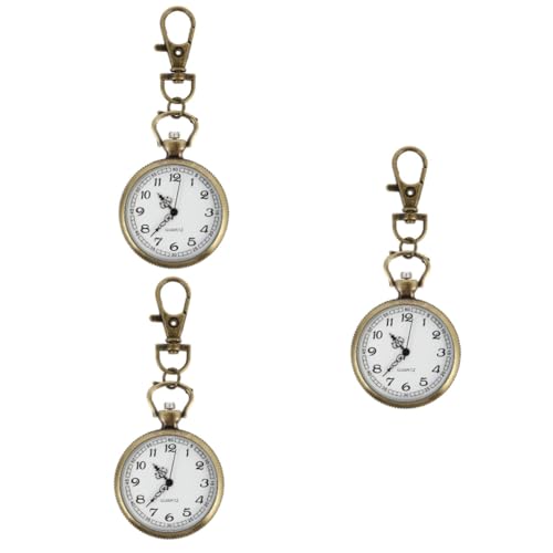 WRITWAA 3 STK Prüfungsformular Für Krankenpfleger Krankenschwester Uhren Für Revers Taschenuhr Bequeme Schwesternuhr Herrenarmbanduhren Modeuhren Für Damen Hängende Uhr Mikro 9h Glas von WRITWAA