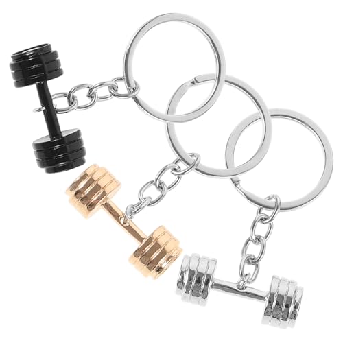 WRITWAA Hantel-schlüsselanhänger Rucksack-schlüsselanhänger Taschen- Schlüsselanhänger Ferrolegierung Schlüsselband Papa-schlüsselanhänger von WRITWAA