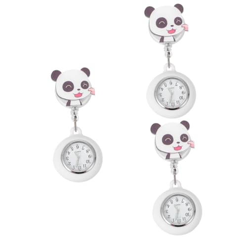 WRITWAA 3 Schwesterntisch Schwesternuhren für Damen Ansteckuhr Digitale pro Watch krankenunterlage Damenuhren Digitaluhr hängende Schwesternuhr Krankenschwester Uhr von WRITWAA