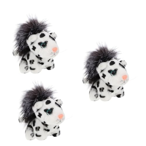 WRITWAA 3 STK Tiger-plüsch-anhänger Schlüsselanhänger-Dekoration Zum Aufhängen Kuscheltier Schlüsselanhänger Feng-Shui-Ornament Plüsch-schlüsselanhänger Taschenanhänger Auto Kurzer Plüsch von WRITWAA