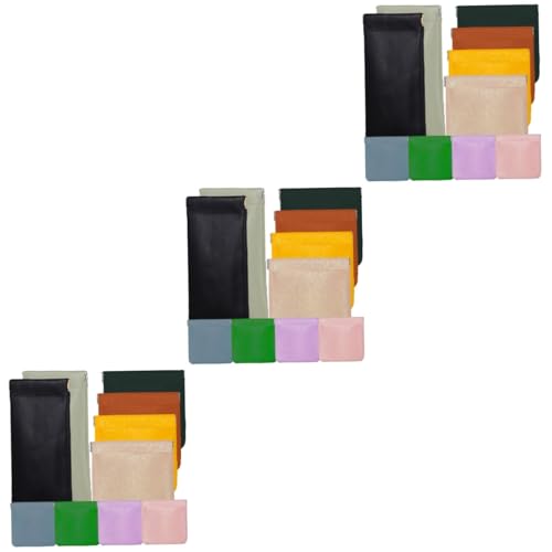 WRITWAA 3 Sätze Tragbare Aufbewahrungstasche Kulturbeutel Für Damen Make Up Aufbewahrungsbehälter Damentasche Toilettenartikel Kulturbeutel Damengröße Make Up Tasche 10 Stück * 3 von WRITWAA