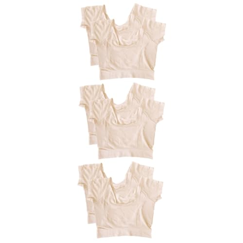 WRITWAA 3 Sätze Waschbare Achselpads Für Damen Schweißabsorbierende Unterwäsche Für Hochzeiten Yoga Und Atmungsaktiv Elastisch Und Komfortabel Hält Und Sorgt Für Angenehmes 2 Stück * 3 von WRITWAA