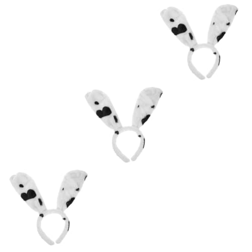 WRITWAA 3stücke Tierohren Haarreif Für Damen Weicher Haarreif Mit Einzigartigem Design Für Festivals Partys Und Cosplay Haarschmuck-dekoration Für Kostüme Und Feiern von WRITWAA