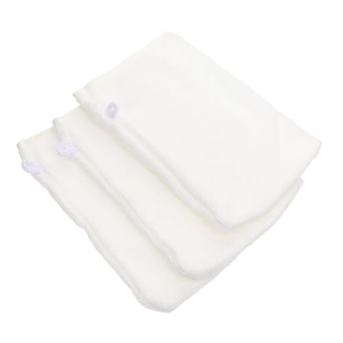 WRITWAA 3 Stück Make Up Entferner Handschuhe Ergonomische Reinigungsschaum Duschhandschuhe Peeling Entfernung Hygiene Gesichtswaschhandschuhe Reinigungs Peeling Reinigungsfaser von WRITWAA