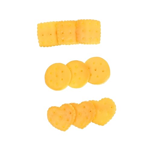 WRITWAA 3 Stück Teiliges Kleine Keks Haarspangen aus Hochwertigem Resin Niedliche Haarschmuck Dekoration für Mädchen Geeignet für Braut Party und Alltag Stabil und Langlebig von WRITWAA