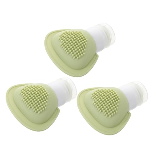 WRITWAA 3stücke Pack Reise-flaschen in Reisegröße Auslaufsichere Reisebehälter Aus Silikon Für Kosmetik Shampoo Spülung Lotion Wiederverwendbare Quetschflaschen Für Damen Und Herren von WRITWAA