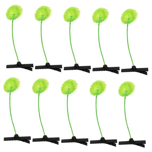 WRITWAA 30 Stück Mini-Haarspangen Haarnadel Clips Haarspangen Mädchen Haarzubehör für Mädchen Mini-Haarschmuck Haarklammern süße Haarspangen Metallclip Green von WRITWAA