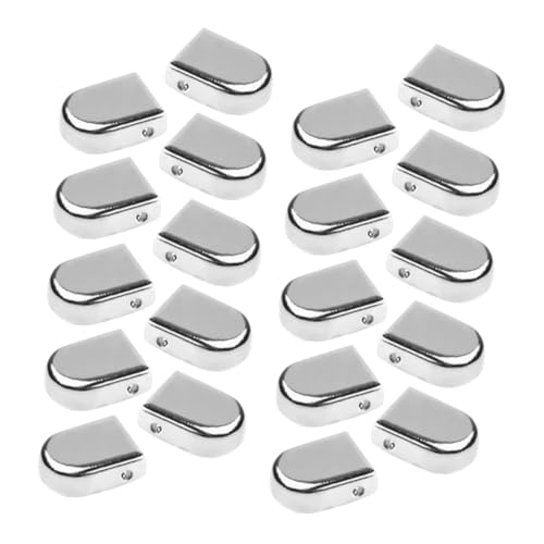 WRITWAA 30 Stück Teiliges Metall Schnürsenkel Endclips Pressverschluss für Sport und Freizeitschuhe Sicherer Halt Flexibel Geeignet für Damen und Herren Einfaches Ausziehen von WRITWAA