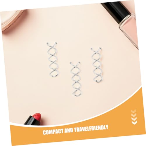 WRITWAA 30 Stück Teiliges Spiral-haarnadeln aus Metall mit Abgerundeten Spitzen Kratzfest Langlebig Sanft zu Allen Haartypen für Drehfrisuren und Haarknoten bei Frauen und Mädchen von WRITWAA