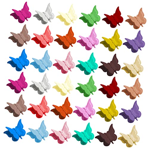 WRITWAA 36stücke Schmetterlings-haarspangen Kleine Haarklammern Dekorative Haarspangen Haarschmuck Mit Schmetterlingen Haarspangen Für Haare Haarnadel Für Mädchen Haarnadel Für Frauen von WRITWAA