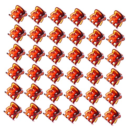 WRITWAA 36stücke Mini Haarspangen Kleine Haarkrallen Kieferklammer Kralle Mädchen Haarkralle Haarstyling Accessoires von WRITWAA