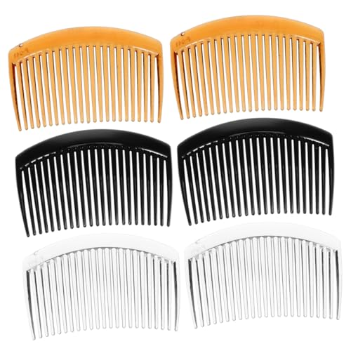 WRITWAA 36 Stück Lockenwickler Zubehör Kamm Styling Kämme für Haarspangen Form Seitenkämme für Frauen Clips für Haarseitenkämme Haarkämme zum Stylen Seitenkämme aus Kunststoff Plastik von WRITWAA