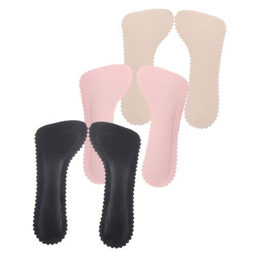 WRITWAA 3Paare Selbstklebende High Heel Pads Antirutsch Fußpolster Für Damen Atmungsaktiv Und Schweißabsorbierend Für Hohe Absätze Und Optimaler von WRITWAA