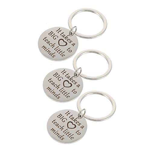 WRITWAA 3stücke Teiliges Lehrer Geschenkset Kreative Schlüsselanhänger Für Lehrer Dankeschön Schlüsselanhänger Für Schulwechsel Und Abschlussfeiern von WRITWAA