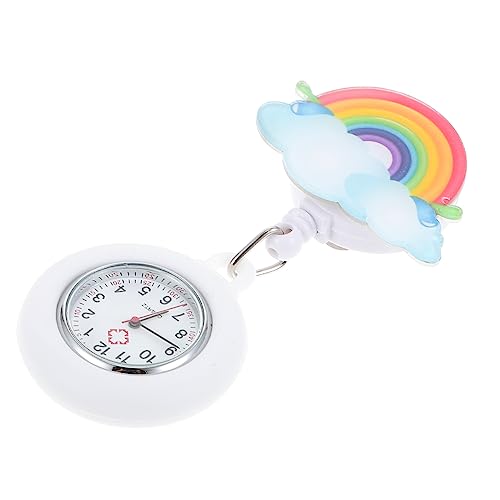 WRITWAA 3St Schwesterntisch Zubehör für Krankenschwestern Uhren für Krankenschwestern spangenuhr damenarmbanduhr Grundlagen für Krankenpflegeschüler Herrenuhren Abzeichen Uhr Taschenuhr von WRITWAA