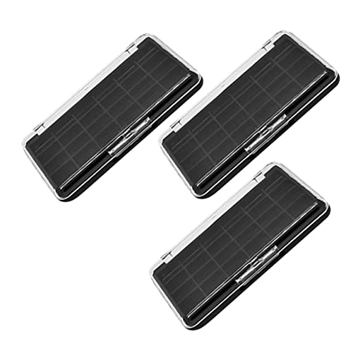 WRITWAA 3stücke Lidschatten-organizer Aus Hochwertigem Material Mit Lidschatten-tablett Wangenfarben-presstablett Und Lippenstift-verpackungsbox Für Make-up-aufbewahrung von WRITWAA