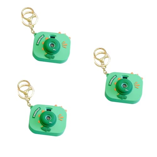 WRITWAA 3st Kaleidoskop-schlüsselanhänger Dekorativer Taschenanhänger Entzückender Kleiner Schlüsselanhänger Auto Goodie-Bag-Spielzeug Mini-projektor Vintage- Schlüsselbund PVC von WRITWAA