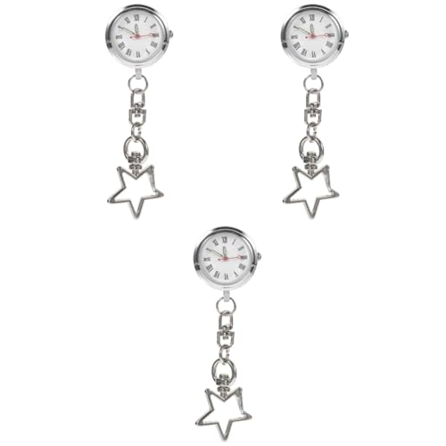 WRITWAA 3st Krankenschwester Uhr Herren-digitaluhr Taschenuhren Für Herren Digitaluhr Für Frauen Herren Digitaluhr Digitale Herrenuhren Handuhr Für Herren Silberne Uhr Legierung Silver von WRITWAA