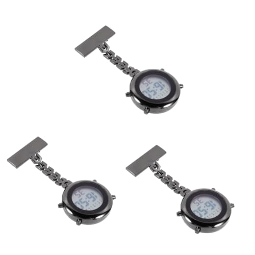 WRITWAA 3st Schwesterntisch Krankenschwester Für Abzeichen Kinderuhren Krankenschwestern Reversuhr Cartoon-studentenuhr Aufstecken Frauen Uhren Gürteluhr Fob Gehäuse Material: Legierung von WRITWAA