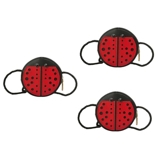 WRITWAA 3st Umhängetasche Für Kinder 3D-tierschulter Mini Kinder Umhängetasche Süße Tragetasche Umhängetaschen Für Kleinkinder Mädchen Geldbörsen Kinder-Einkaufstasche Geldbeutel Metall von WRITWAA