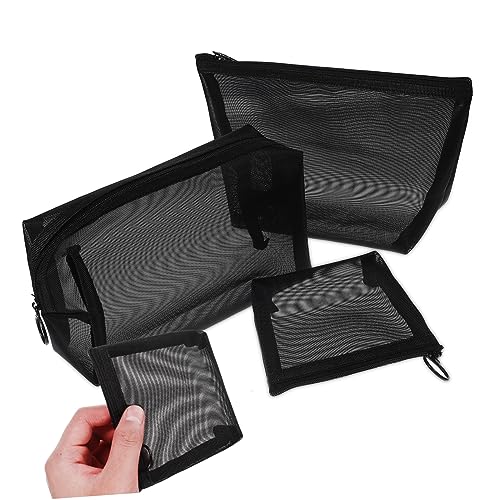 WRITWAA 3stücke Kosmetiktaschen Mit Reißverschluss Reise-kulturbeutel Make-up-Taschen Für Reisen Im Freien Organizer-Taschen Für Reise Make-up-Tasche Make-up-Organizer-Tasche Kulturbeutel von WRITWAA