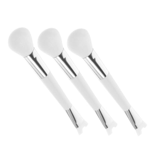 WRITWAA 3stücke Make-up-pinsel-set Mit Rougepinsel U-förmiger Nasenkonturpinsel Weichen Borsten Für Damen Doppelseitiger Textmarker Für Gesichtsmakeup von WRITWAA