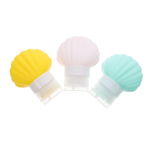 WRITWAA 3stücke Reiseflaschen Mit Quetschdesign Kleine Flaschen Für Lotion Shampoo Duschgel Make-up-entferner Und Andere Reisebehälter Für Toilettenartikel Wiederverwendbar Und von WRITWAA