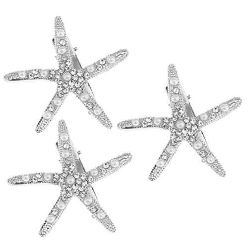 WRITWAA 3stücke Teiliges Metal Haarklammern Mit Sternen Für Hochzeiten Funkelnde Haarspangen Für Mädchen Und Frauen Zum Fixieren Von Haaren Für Festliche Anlässe von WRITWAA