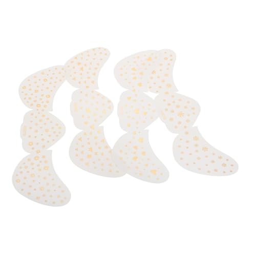 WRITWAA 4 Blätter Gesichts- -make-up-aufkleber Glitzernde Im Gesicht -glitzer Fazit Make-up-patch Mit Glitzer- Papier von WRITWAA