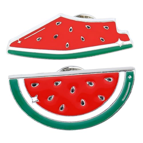 WRITWAA 4 Stck Niedliche Wassermelonen Broschen Emaille Süße Anstecknadeln Langlebige Frucht Accessoires für Kleidung Cardigans Mäntel Einfache Befestigung Wiederverwendbar Modisch WRITWAA 4 Stck Niedliche Wassermelonen Broschen Emaille Süße Anstecknadeln Langlebige Frucht Accessoires für Kleidung Cardigans Mäntel Einfache Befestigung Wiederverwendbar Modisch von WRITWAA