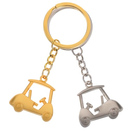 WRITWAA 4stücke Schlüsselanhänger Mit Golfsport-Auto-Charme Kreative Golfplatz-Dekoration Für Taschen Und Schlüssel Für Golf-Fans Für Männer von WRITWAA