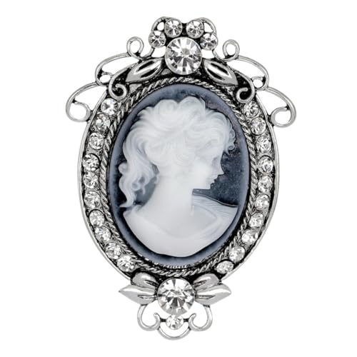 WRITWAA 4stücke Vintage Rhinestone Brosche Legierung Praktische Anstecknadel Für Kleidung Und Accessoires Für Partys Und Alltagsmode von WRITWAA