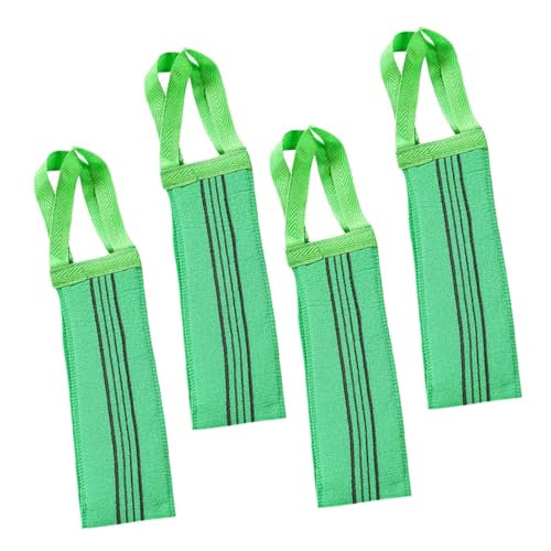 WRITWAA 4stücke Körperpeeling Für Dusche Rückenpeeling-handtuch Peeling-tool Peeling-rückenpeeling Peeling-handtuch Für Dusche Peeling-körpertuch Peeling-waschlappen von WRITWAA