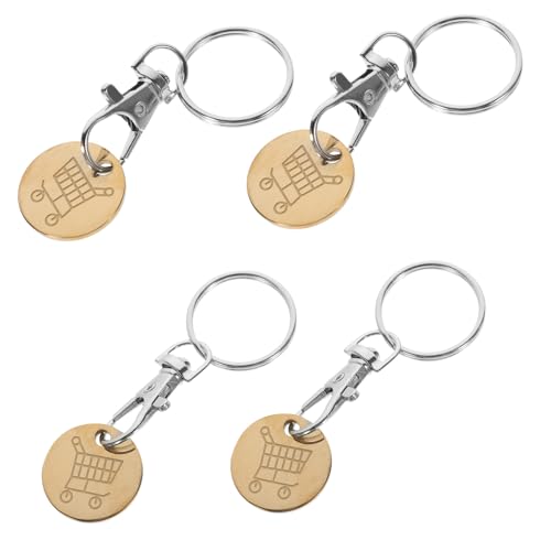 WRITWAA Einkaufswagenchip Schlüssel Einkaufswagenanhänger Schlüsselanhänger Token Schlüsselanhänger für Einkaufswagen WRITWAA Einkaufswagenchip Schlüssel Einkaufswagenanhänger Schlüsselanhänger Token Schlüsselanhänger für Einkaufswagen von WRITWAA