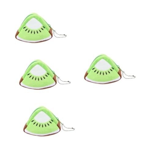 WRITWAA 4 Stücke Einzigartige Damen Geldbörse Cartoon Brieftasche Brieftasche Handwerkskunst Geldbörse von WRITWAA