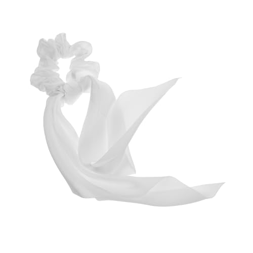 WRITWAA 4stücke Haargummis Aus Weichem Satin Bequeme Elastische Pferdeschwanzhalter Haar-accessoires Für Mädchen Und Frauen Stylische Haarbänder Zum Binden Für Jeden Anlass von WRITWAA